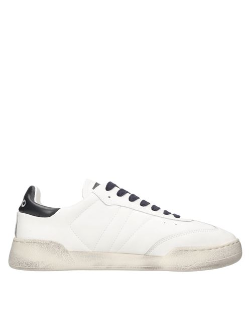 Sneakers in pelle MONO WAY | JIHA UOMO PELLEBIANCO-BLU